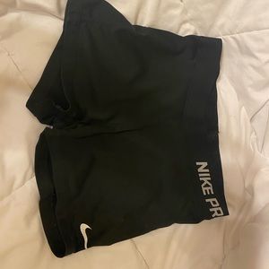 Black nike pro spandex